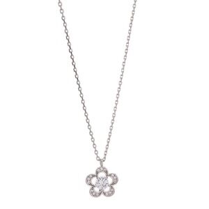 KATE SPADE • Silver Stencil Scalloped Necklace